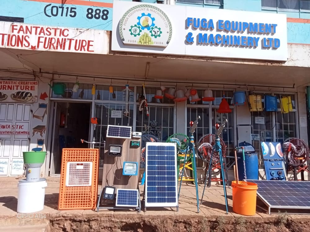 Fuga Equipment and Machinery Ltd storefront in Eldoret