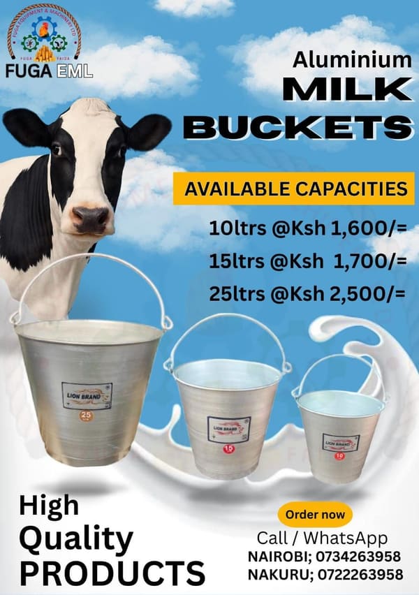 Milking Buckets price in Kenya
